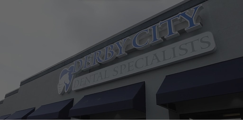 Dental clinic sign for Derby City Specialists