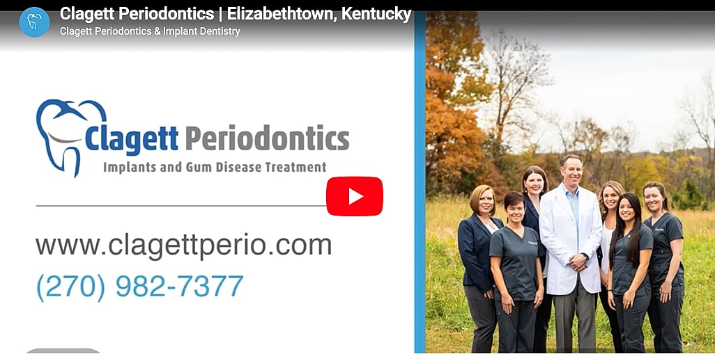 Clagett Periodontics team outside office setting