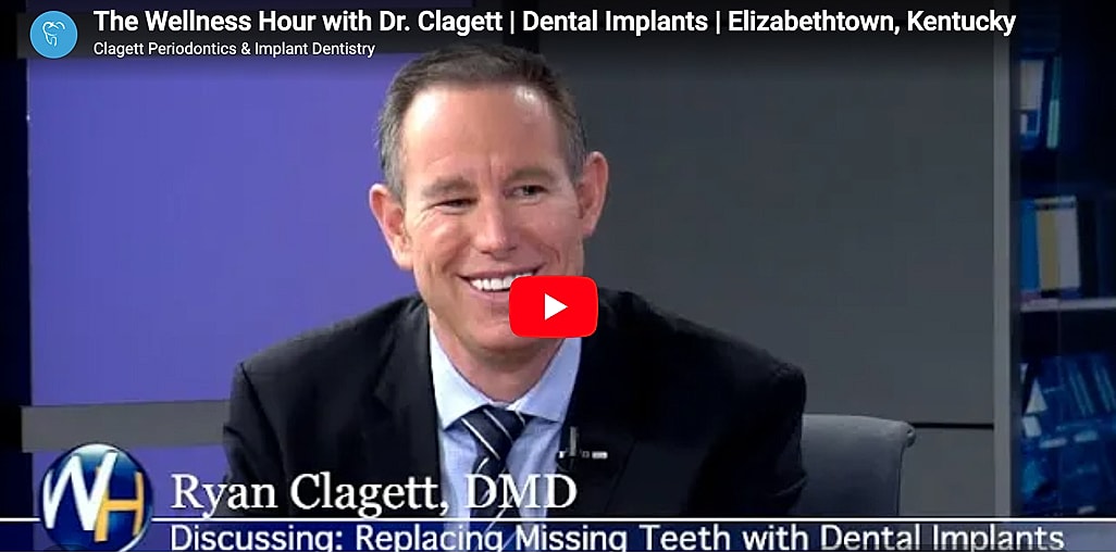 Doctor discussing dentistry on a talk show.
